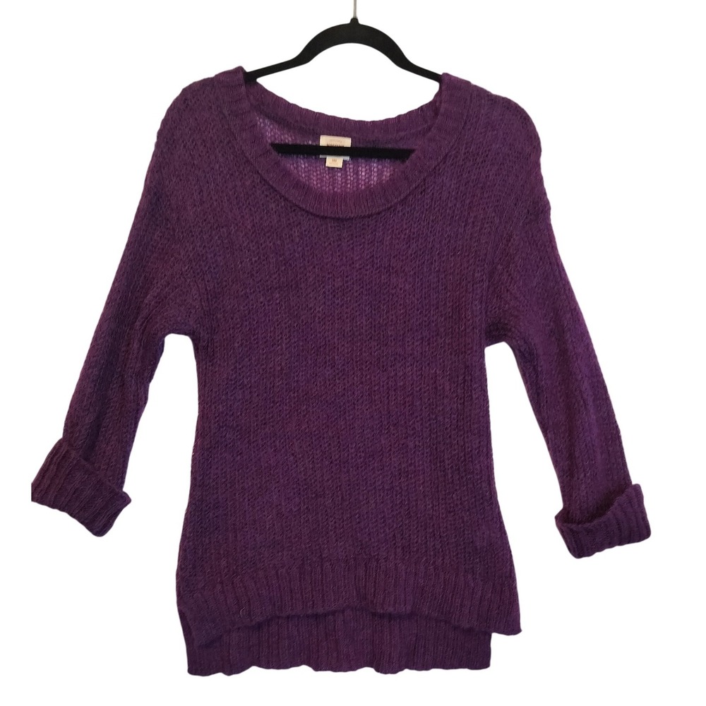 Mossimo Supply Co Purple Soft‎ Knit Sweater Women's Size M